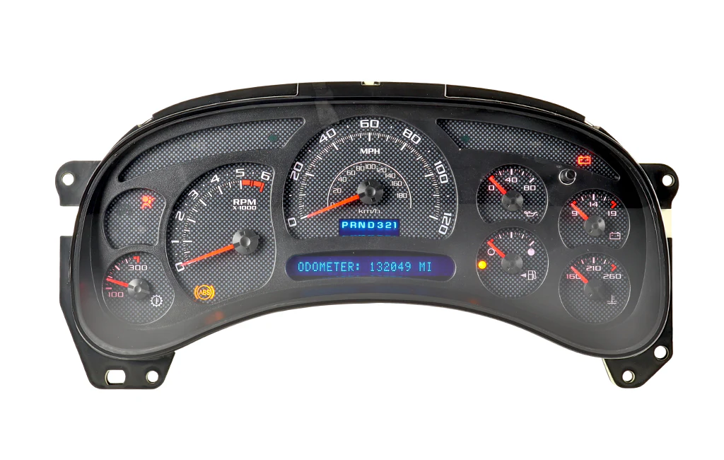 2003 - 2005 Chevy Avalanche Instrument Cluster Custom - Image 4