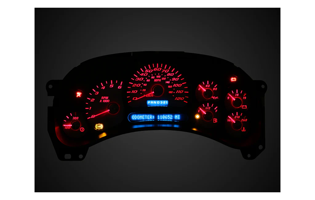 2003 - 2005 Chevy Tahoe Instrument Cluster Custom - Image 14