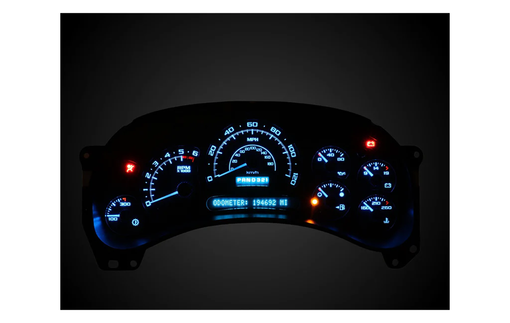2003 Chevy Silverado Custom Instrument Cluster - Image 13