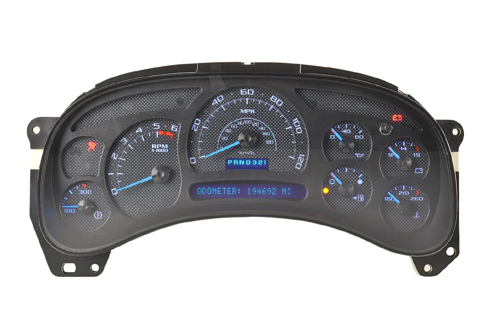 2003 Chevy Silverado Custom Instrument Cluster - Image 2