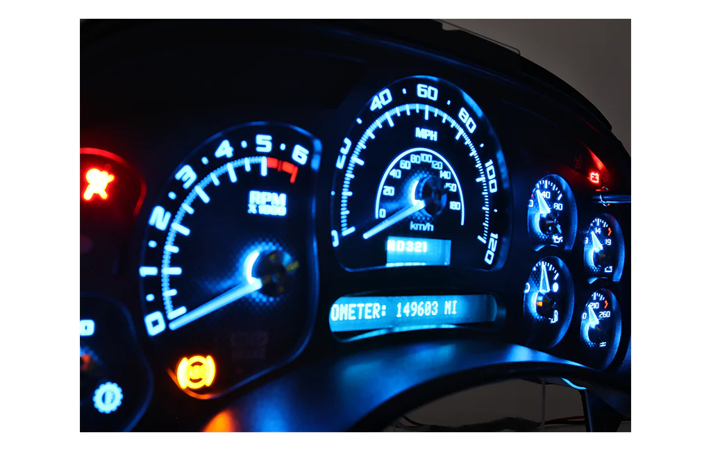 2003 Chevy Silverado Custom Instrument Cluster - Image 7