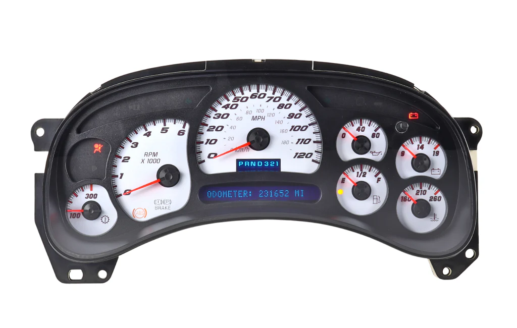 2004 Chevy Silverado Custom Instrument Cluster - Image 5