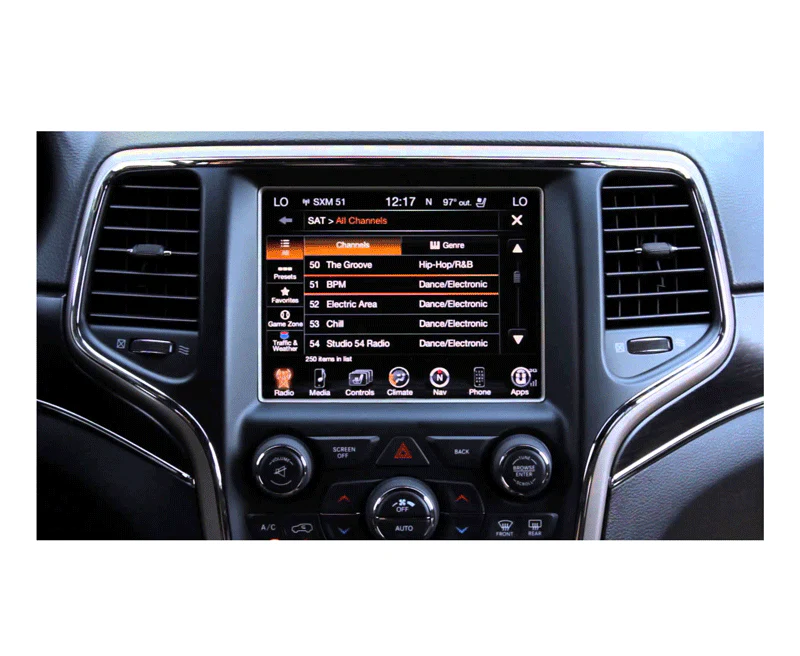 2018 - 2022 Jeep Compass Touchscreen 8.4in Infotainment Nav Radio Screen Repair - Image 2