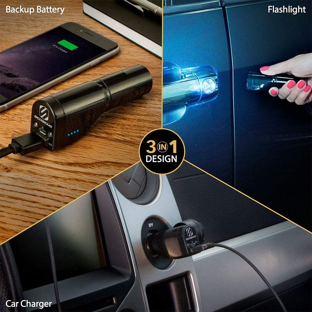 3-in-1 Power bank with Emergency Flashlight GoBat™ 2600 - Image 3