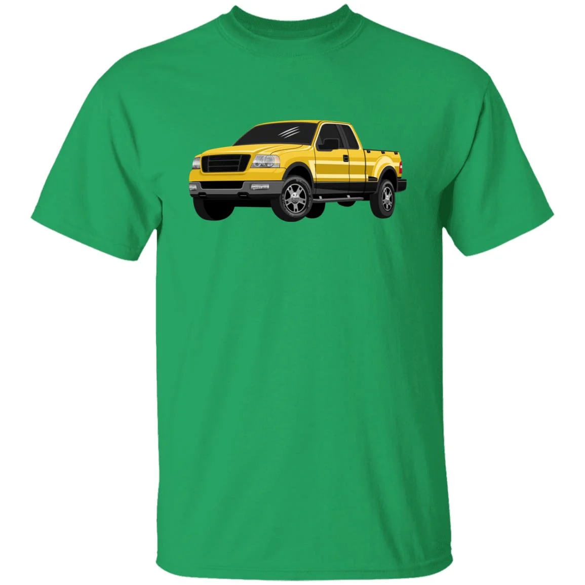 2006 f150 Flareside Yellow Shirt - Image 4