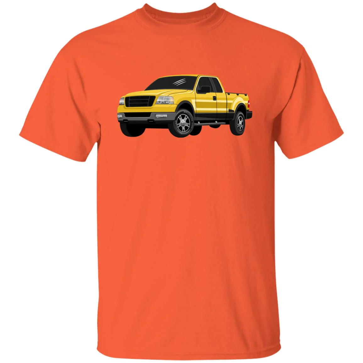 2006 f150 Flareside Yellow Shirt - Image 6
