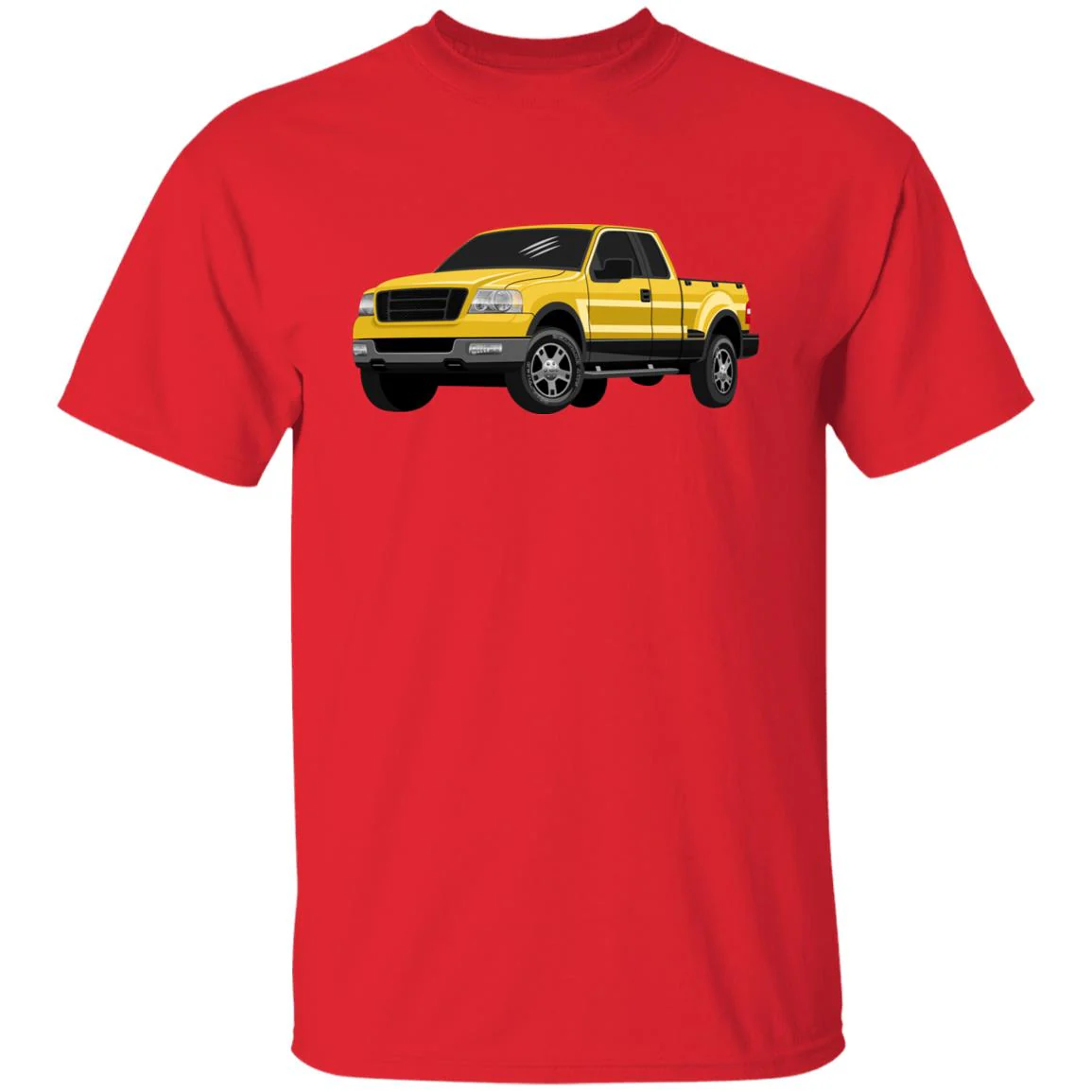 2006 f150 Flareside Yellow Shirt - Image 7