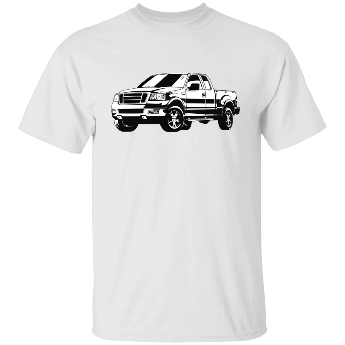 2006 f150 flareside Silver Shirt - Image 3