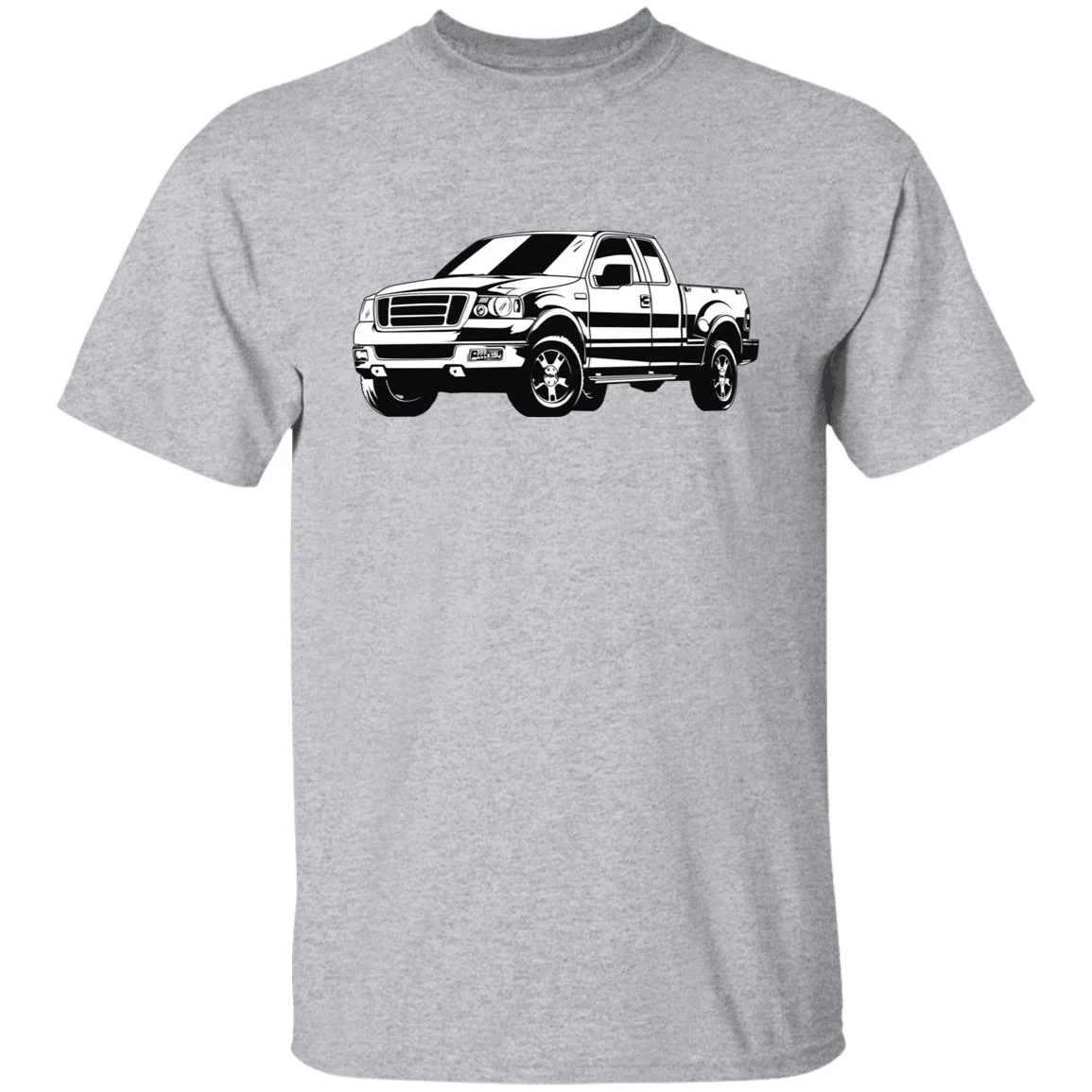 2006 f150 flareside Silver Shirt - Image 8