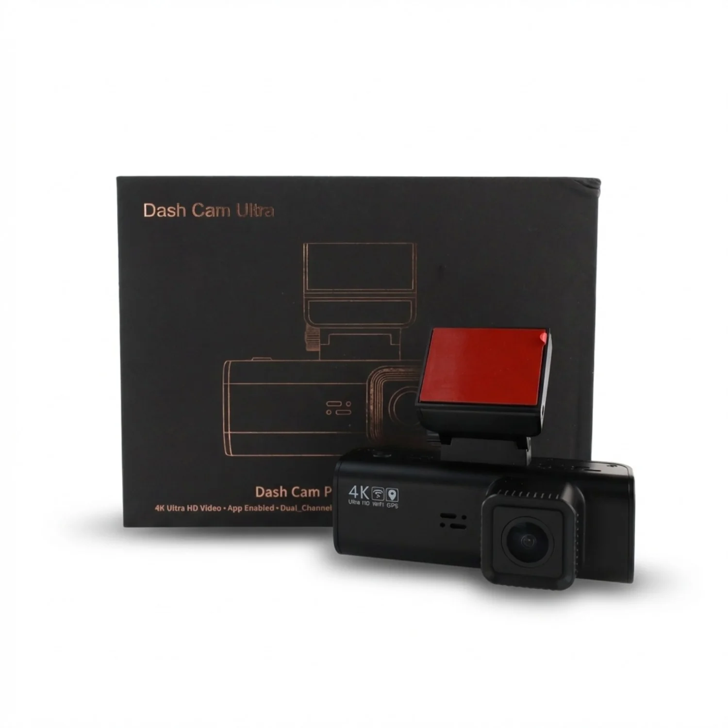 ISS DVRLC-K1 4K Dual Dash Cam Front and Rear with Wi-Fi & GPS - Image 7