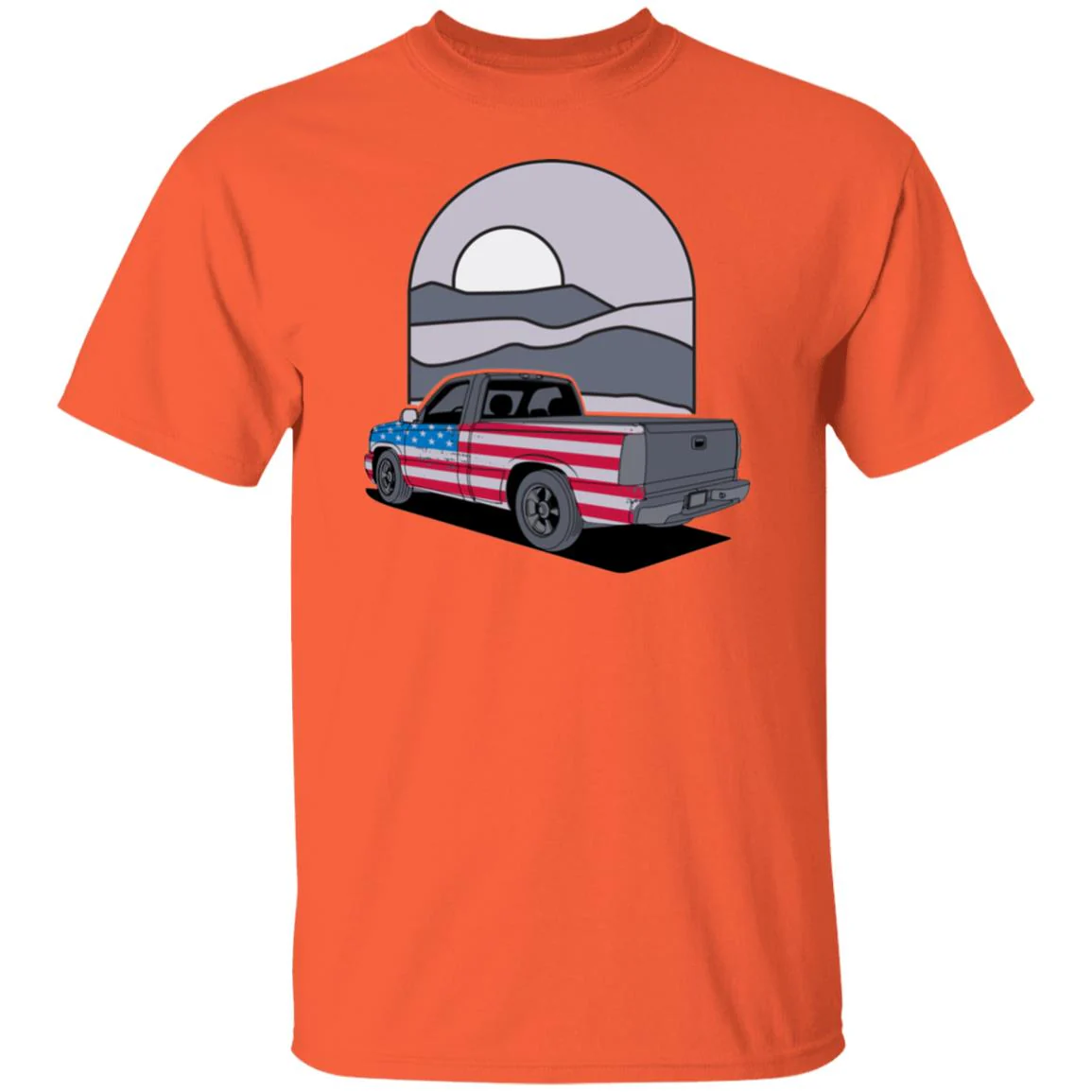 Chevy Silverado Shirt - Flag Style - Image 8