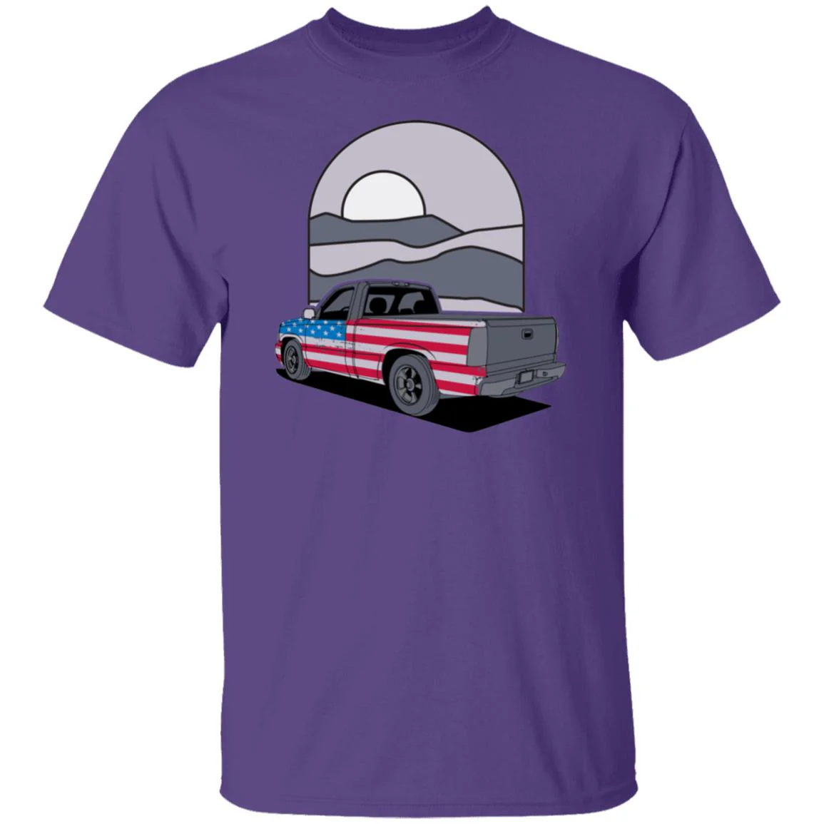 Chevy Silverado Shirt - Flag Style - Image 9