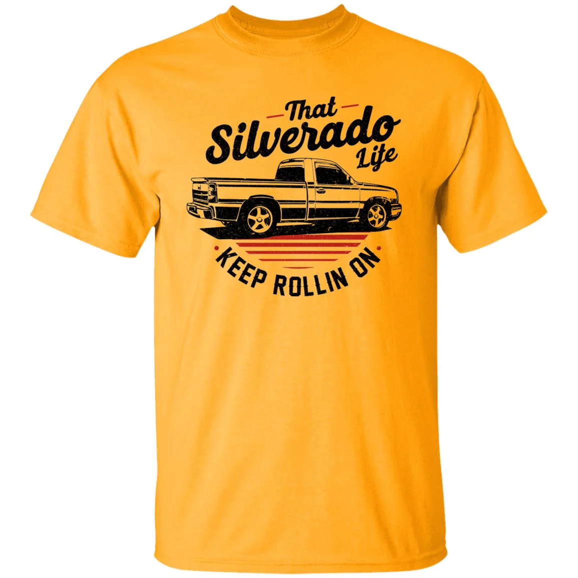 Chevy Silverado Shirt - Keep Rollin On - Image 4