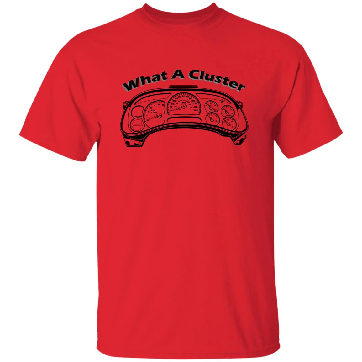 What A Cluster - Instrument Cluster Shirt - Image 6