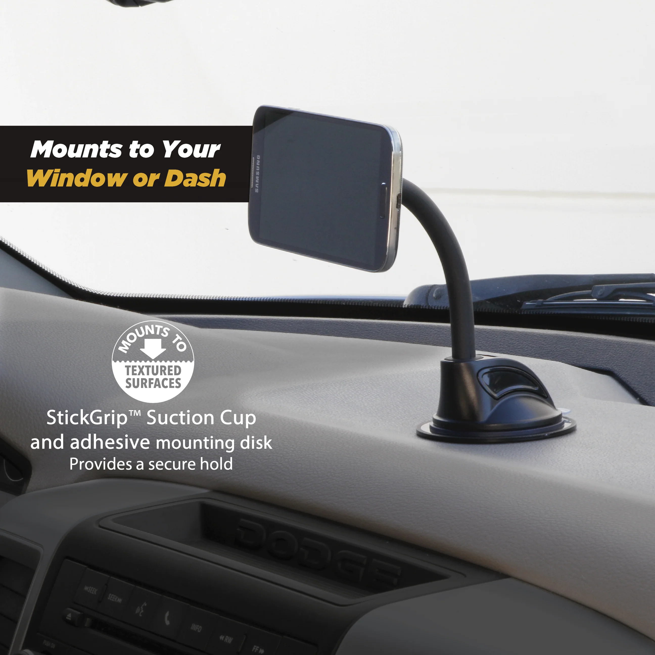 Window Suction Phone Mount MagicMount™ - Image 4
